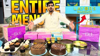 I Ordered Entire Menu Of Layers 😱 For Kids ❤️| Crazy reactions 😳| Itna Zada BILL 🤑