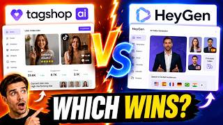 Tagshop AI vs HeyGen: Which One Actually Wins