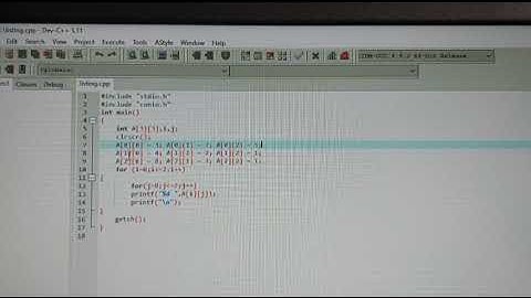 Tugas pengantar Coding (Array dimensi 2) Ardiyanto (21323004)
