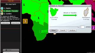 WarLight Multi Player Level #1 walkthrough