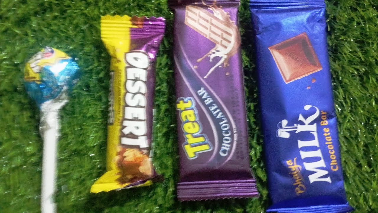 ASMR Most Popular Candys / some lots of  rainbow lollipop candy / unpacking colorful  chocolate eat