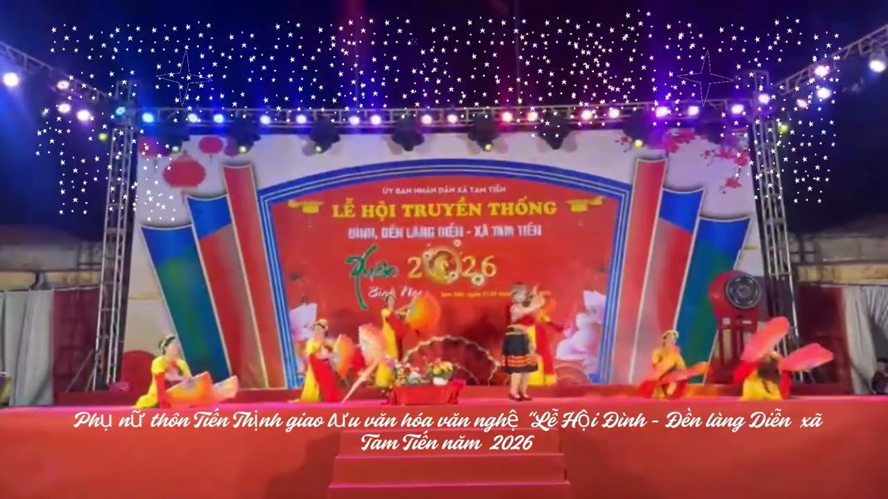 văn cô đôi thượng ngàn phụ nữ thôn Tiến Thịnh năm 2026