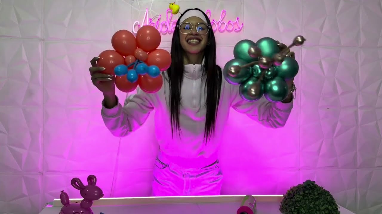 Cómo hacer una flor de globos “TÉCNICA INNOVADORA”