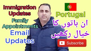 Portugal immigration | Family Appointment | Email update | Traveler777