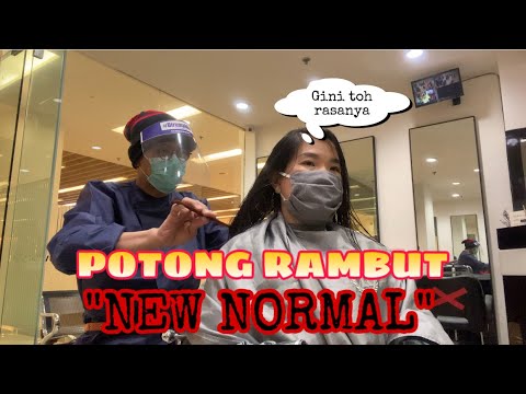  POTONG  RAMBUT  DI MALL  ALA NEW NORMAL DAILY VLOG YouTube