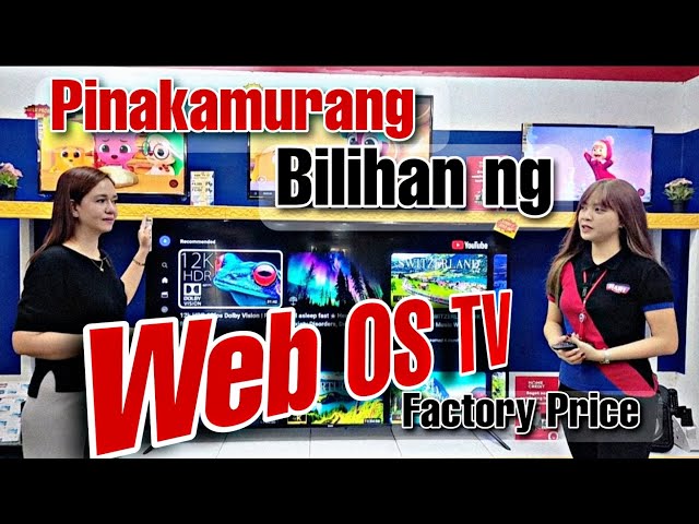 Pinakalatest at advance na mga TV na tatalo sa mga Android TV/WEB OS/, Hari Appliance/Best Finds TV class=