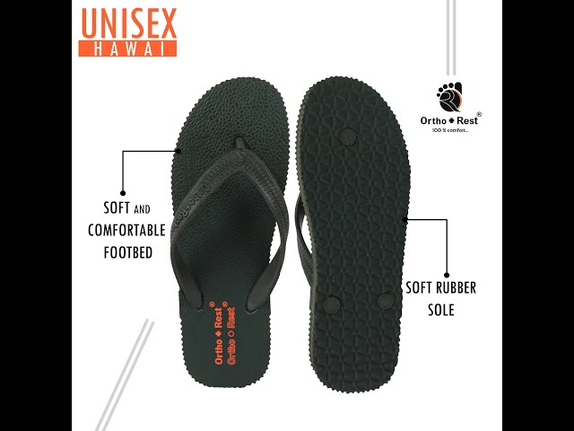 Ortho + Rest Extra Soft 100% Comfortable Ortho Slippers for Men And Women -  YouTube