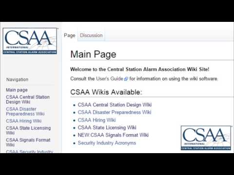 CSAA 365: CSAA Wikis