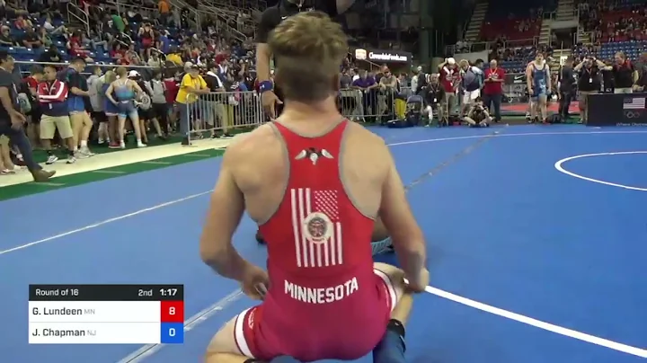 152 Lbs Round Of 16 - Griffin Lundeen, Minnesota V...