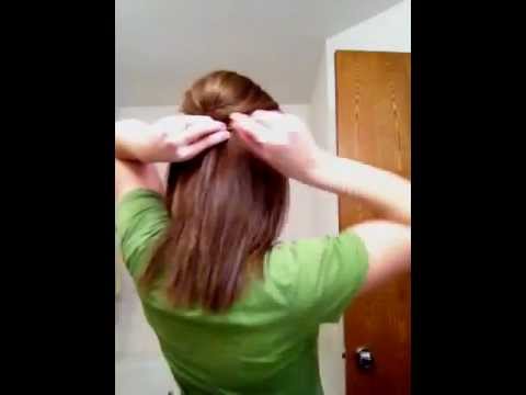 Hair Tutorial: Half up bump - YouTube