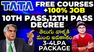FREE Training + 100% Job by TATA | 10th Pass,12th pass & Any Degree |Tata strive FREE Training & Job screenshot 2