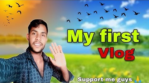 MY FIRST VLOG ♥️