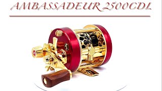 Red Ambassadeur 2500CDL (custom) bait finesse tuned! Filmed in 4K 30FPS!!