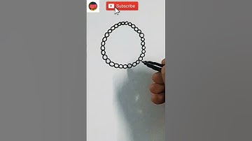 Necklace drawing (very easy) #shorts #ashortaday Canvassing Passion