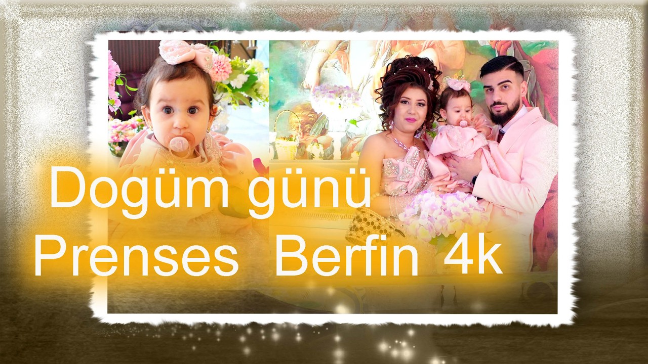 Dogum gunu partısı  prenses Berfın 4k