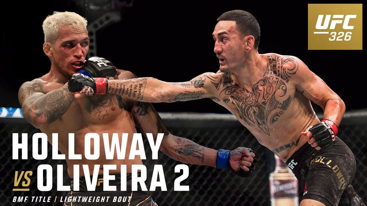 Max Holloway Vs Charles Oliviera 2 - Who wins the BMF championship at UFC 326?