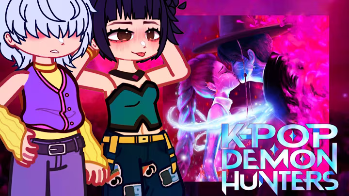 Kpop Demon Hunters React to Themselves || Huntrix & Saja Boys || Gacha React