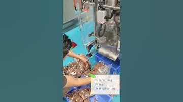 Vertical Form Fill Seal (VFFS) packaging machine. #vtops