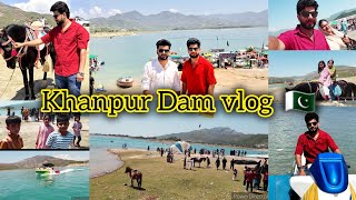 KHANPUR DAM VLOG!🇵🇰 || Paragliding At KHANPUR Dam 🪂 || khanpur dam pah api k sath kya hua 😱