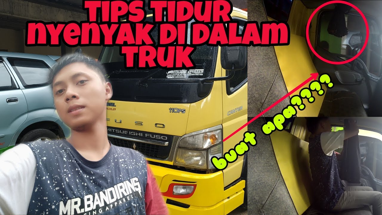 Kenapa jok truk  ekspedisi  di  copot TIPS tidur nyenyak di  