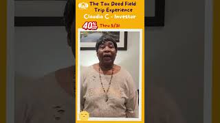 She just finished the Tax Deed Field Trip — here's what she said 👀