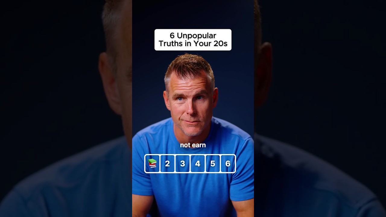 6 unpopular truths for your 20s