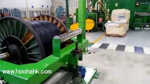 Multiple pay off device of bow type stranding machine