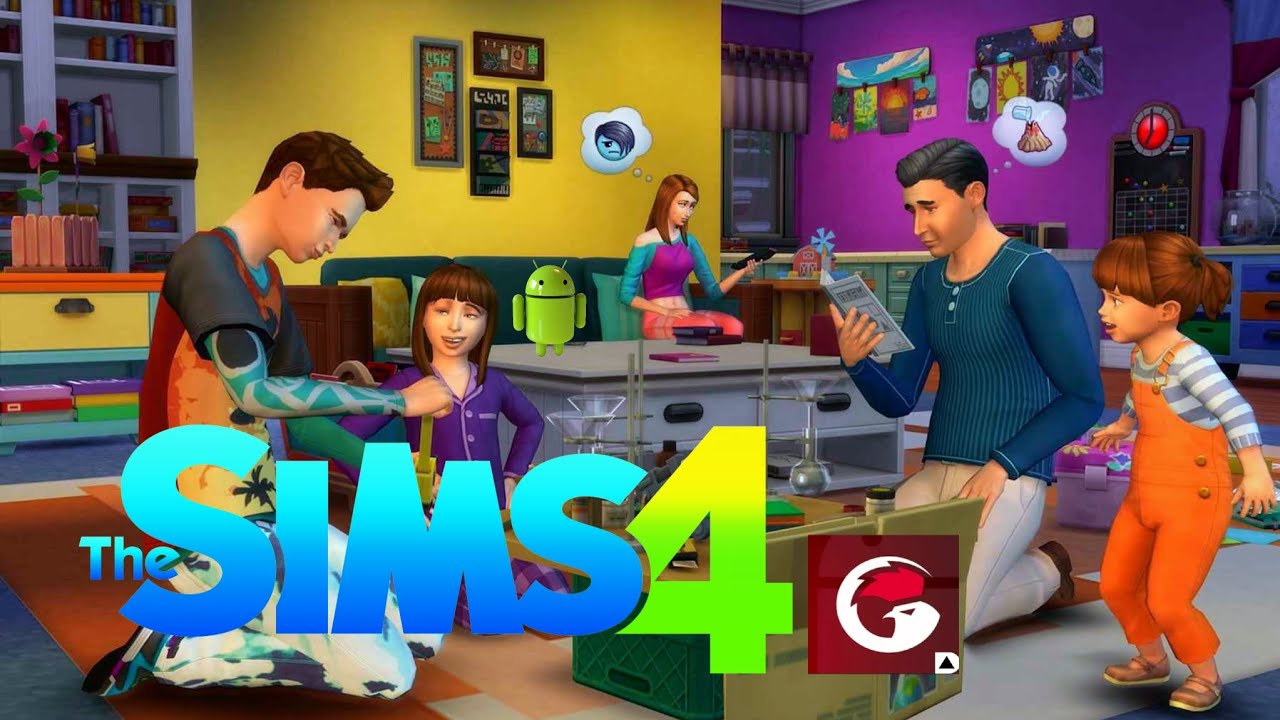 THE SIMS 4 ANDROID COMO JOGAR E CONFIGURAR | GAMEFUSION | - YouTube