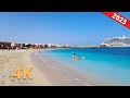 Fuerteventura, Canary Islands 🇪🇸 Spain | Beach Walk | Puerto del Rosario | Virtual Walking 2023