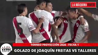 ⚽️ RESERVA: el GOLAZO de JOAQUÍN FREITAS vs TALLERES | Torneo Proyección 2026 (Fecha N°1)