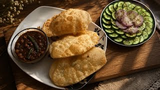 Spicy Chole & Crispy Bhature at Home 🥰 screenshot 4