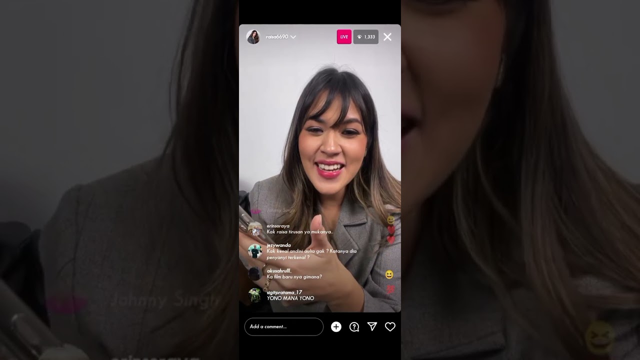 RAISA LIVE IG TERBARU | RAISA6609 LIVE INSTAGRAM 