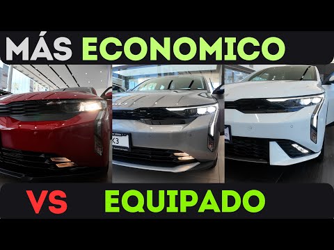 El AUTO más ECONOMICO de KIA - K3 2025 Economico vs Equipado