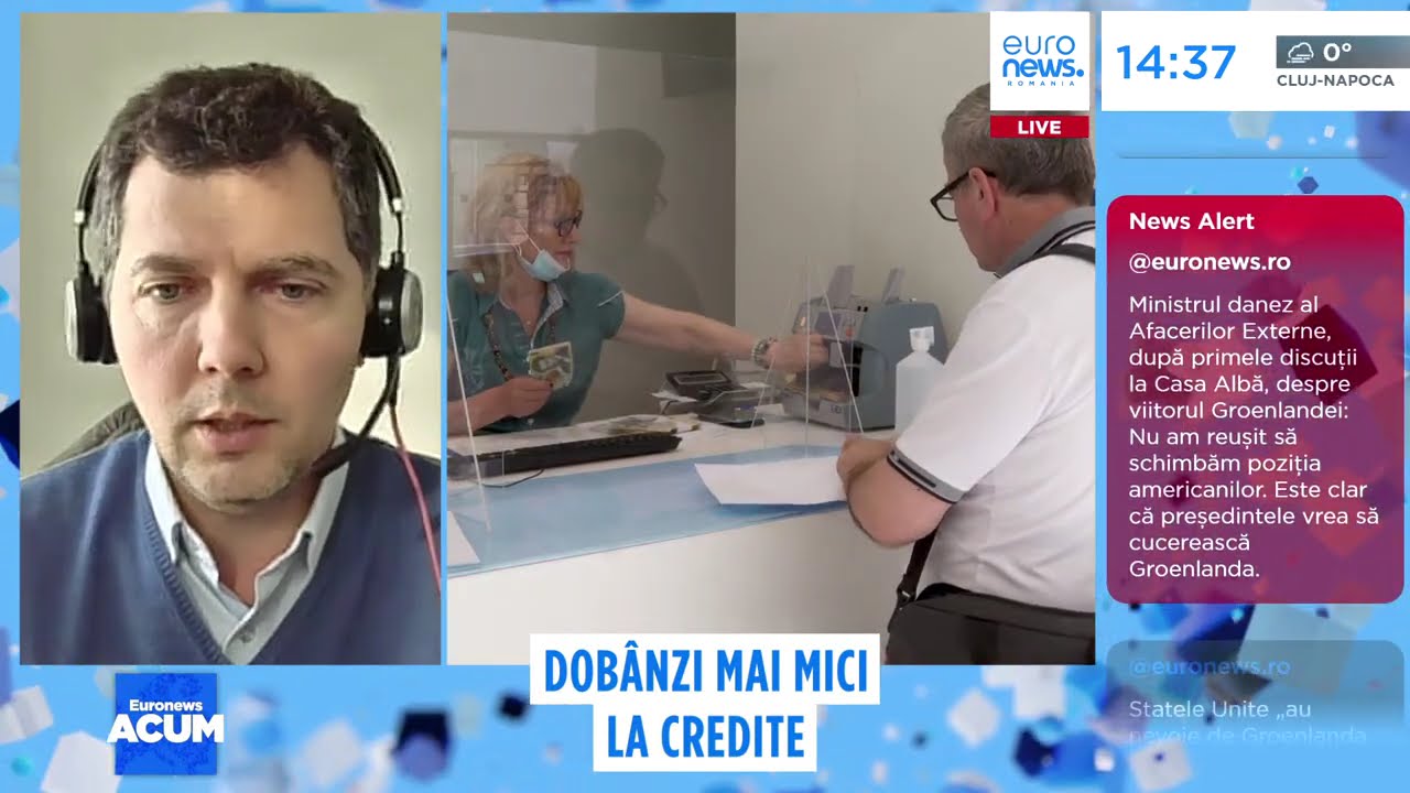 Dobânzile încep să scadă. Băncile au din nou bani