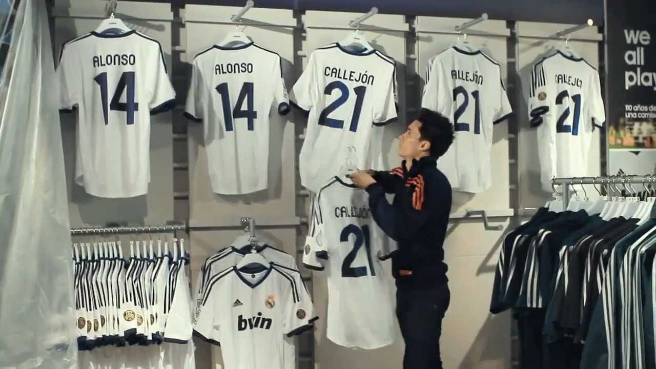 Reinaguración tienda del Santiago - Adidas Real Madrid - YouTube