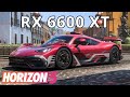 RX 6600 XT FORZA HORIZON 5 | 1080p 1440p 4K