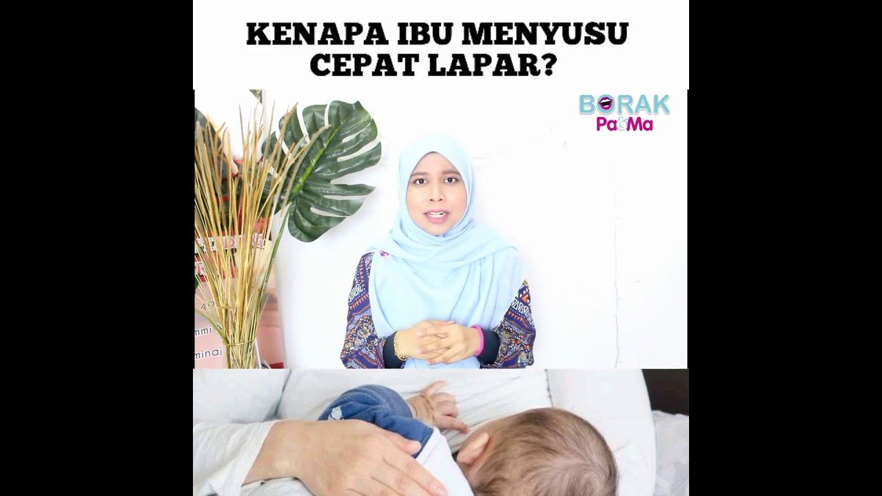 KENAPA IBU MENYUSU CEPAT LAPAR?