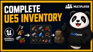 UE5 Multiplayer Inventory System - Storage, Crafting, Hotbar & More
