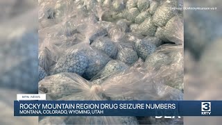 DEA Rocky Mountain region announces 2025 seizures