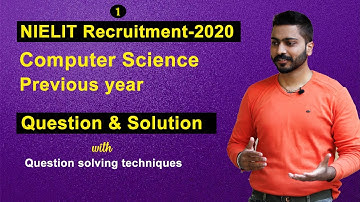 Lec-1:NIELIT Previous Year Questions Explanation | Tips & Tricks to Crack NIELIT 2023 Exam