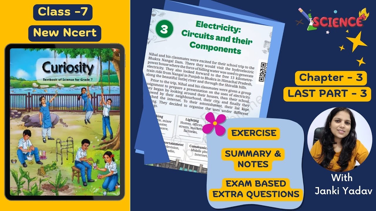 Class 7 Science Curiosity | Chapter-3 Electricity: Circuits and Their ...