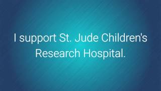 I support St Jude Children's Research Hospital. Do you?