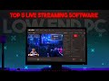 Top 5 best streaming software for low end pcs  live stream in low end pc 2024