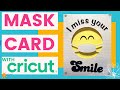 Cricut See Thru Cards - Mask Card -  Thinking of You Cards | Using Iron On on a card | Melody Lane
