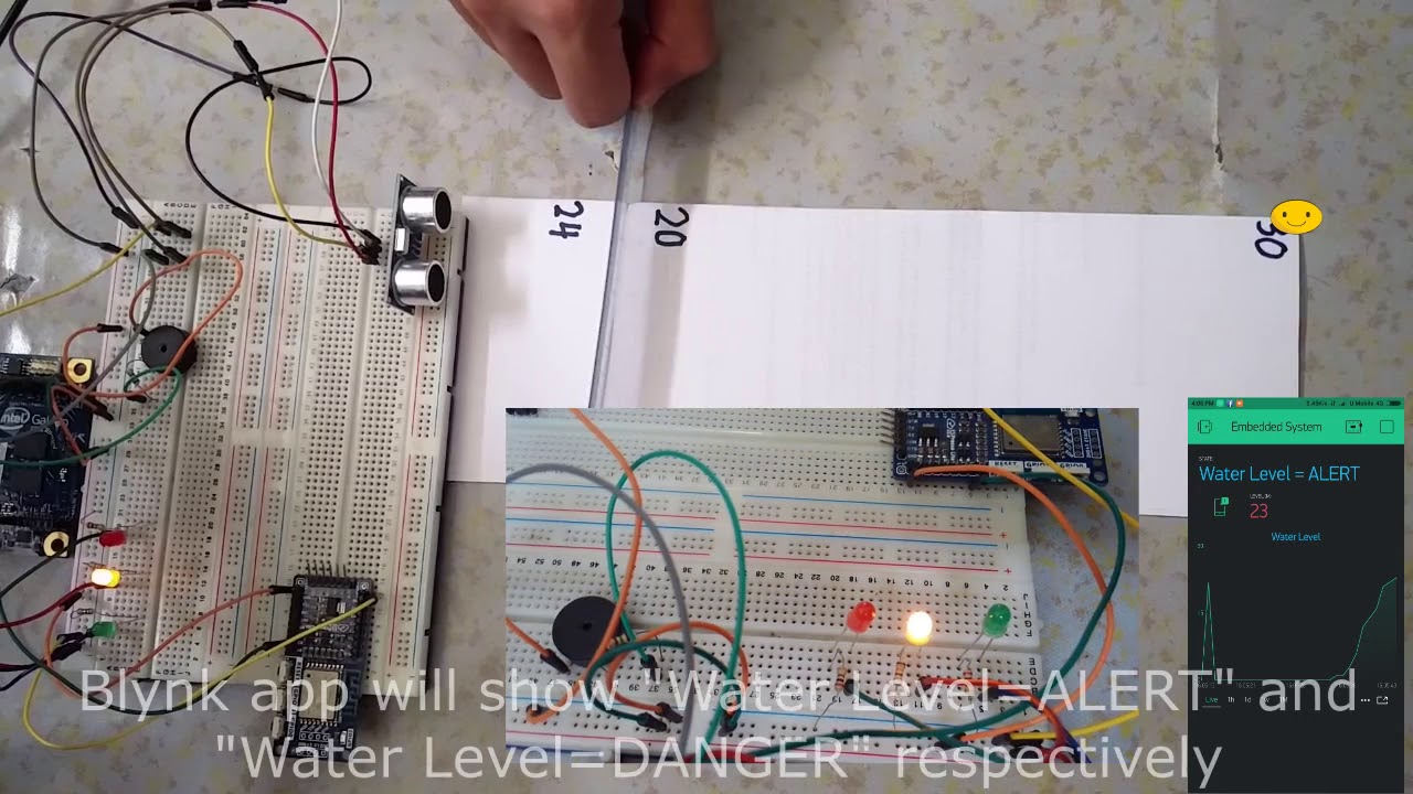 WATER LEVEL MONITORING SYSTEM - YouTube