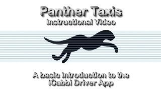 Panther Taxis: iCabbi Driver App (Basic Introduction) screenshot 1