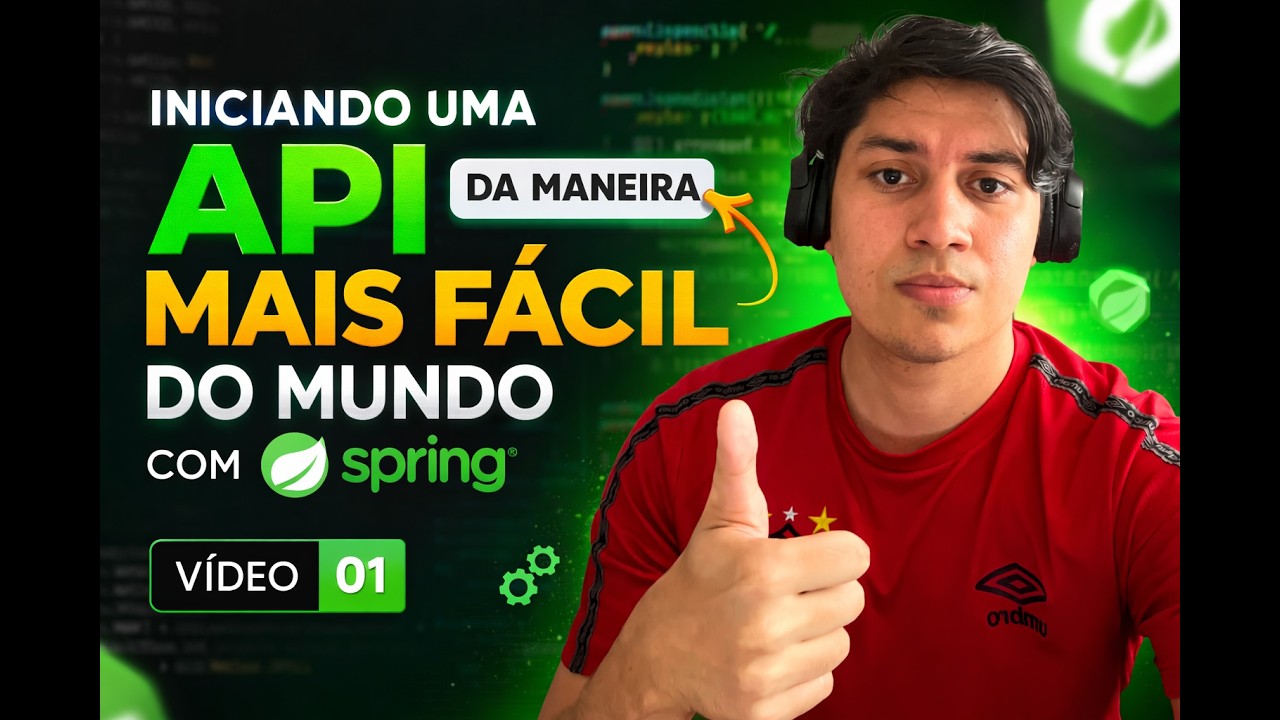 Criando sua PRIMEIRA API REST com Spring Boot (do zero) - YouTube