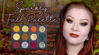 My FAV Fall Palette Using Single Shadows?! So Sparkly!