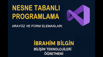 2- Visual Studio Arayüzü ve Form Elemanları (Visual C#)