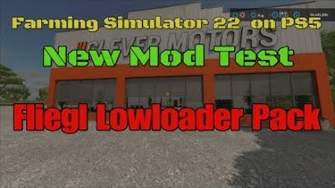FS22    Fliegl Lowloader Pack  New mod for May 11
